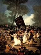 Francisco Goya The Burial of the Sardine oil painting reproduction